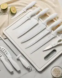 EUNA 19 PCS White Kitchen… — Photo 2