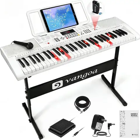 Vangoa 61-Key Full-Size Electric Keyboard… — Photo 1