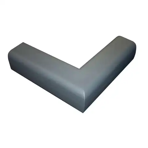 Fireplace Cushion Hearth Pads, Gray — Photo 1