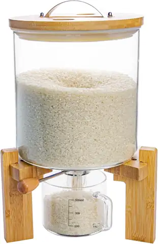Rice Dispenser, Storage Container Rice,… — Photo 1