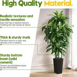 Artificial Dracaena Tree Indoor, 5FT… — Photo 2