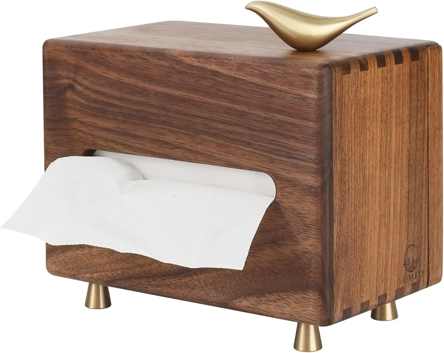 Solid Blk Walnut Wood Tissue… — Photo 1