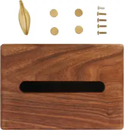 Solid Blk Walnut Wood Tissue… — Photo 2