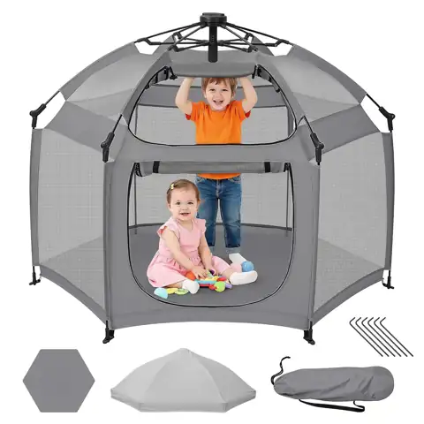 Dripex Baby Playpen, Portable Pop… — Photo 1