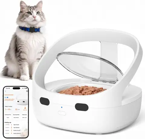 RFID Collar Cat Feeder for… — Photo 1
