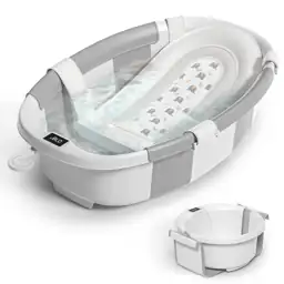 Himold Collapsible Baby Bathtub 0-36… — Photo 1