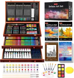 Soucolor Art Supplies,192 Pack Deluxe… — Photo 1