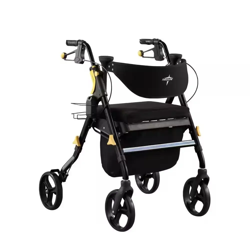 Medline Empower Rollator in Black — Photo 1