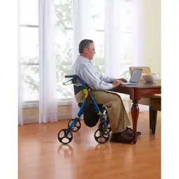 Medline Empower Rollator in Black — Photo 2