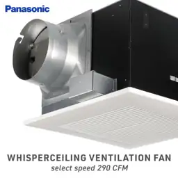 Panasonic WhisperCeiling 2-Sone 290-CFM White… — Photo 2