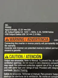 VECTOR 500 Watt Power Inverter,… — Photo 4