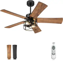 YOUKAIN 48-Inch Farmhouse Ceiling Fan… — Photo 1