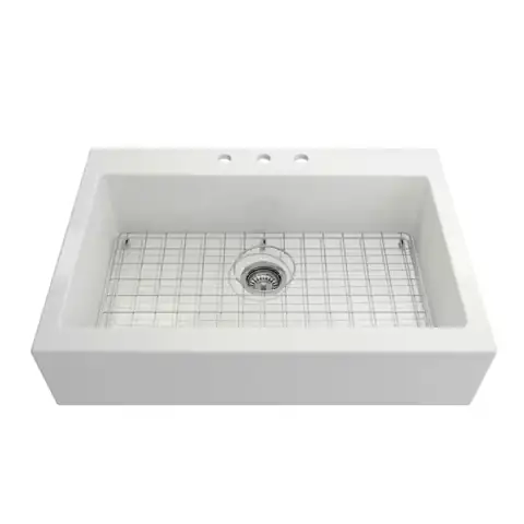 34 in. Farmhouse/Apron-Front Single Bowl… — Photo 1