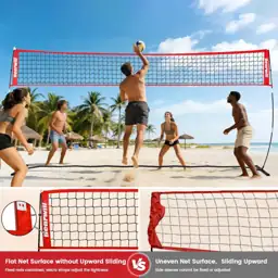 Bearwill Volleyball Net, 12FT/20FT Portable… — Photo 2