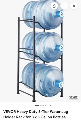 VEVOR Heavy Duty 3-Tier Water… — Photo 1