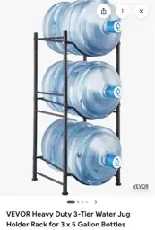 VEVOR Heavy Duty 3-Tier Water… — Photo 1
