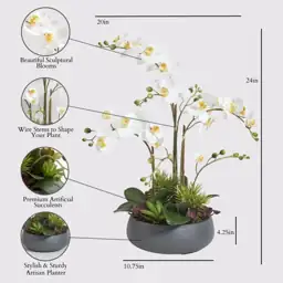 CG Hunter, Faux Orchid Plant… — Photo 2