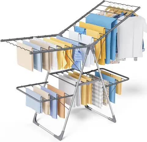 Sakugi Clothes Drying Rack, Foldable… — Photo 1