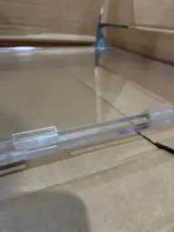 Clear Acrylic Freestanding Dog Gate… — Photo 5