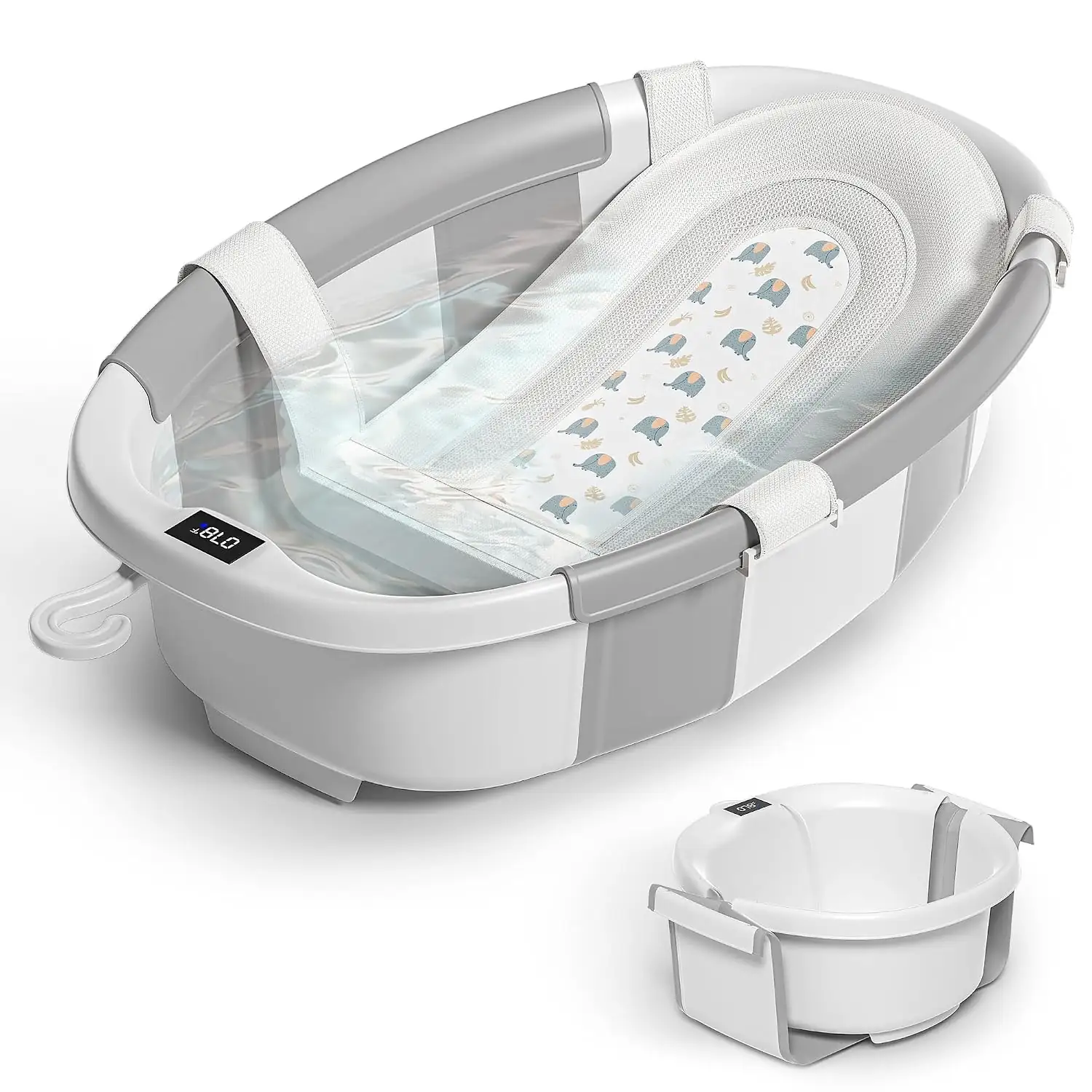 Himold Collapsible Baby Bathtub 0-36… — Photo 1