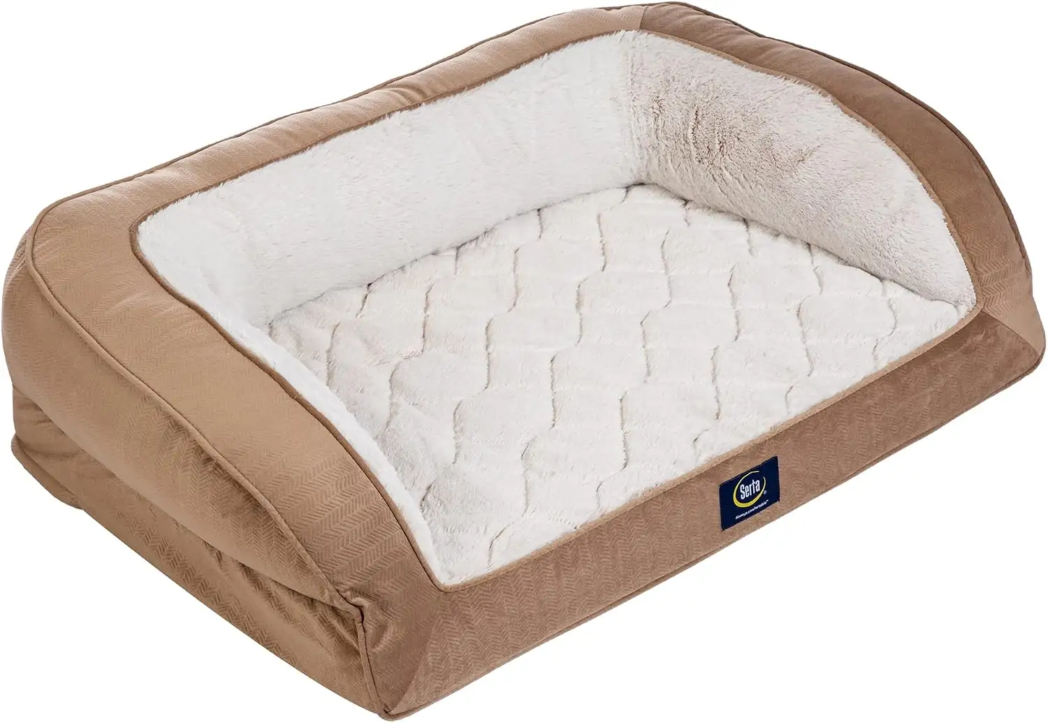 Serta Orthopedic Quilted Couch Dog… — Photo 1