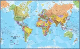 Giant World Map - Mega-Map… — Photo 1