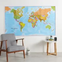 Giant World Map - Mega-Map… — Photo 2