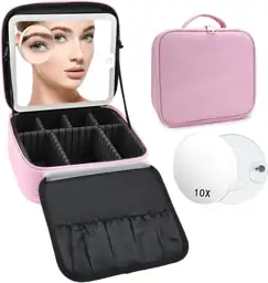 Travel Makeup Bag with LED… — Photo 1