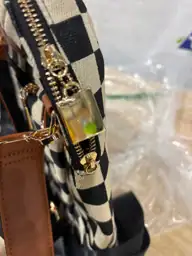 Checkered Backpack Purse for Women… — Photo 6