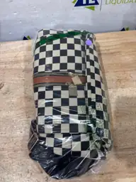 Checkered Backpack Purse for Women… — Photo 7