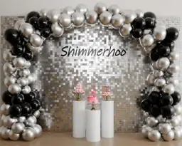 Shimmer Wall Backdrop - 48pcs… — Photo 1