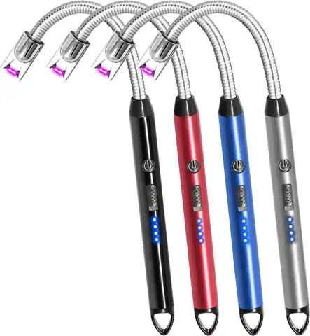 4 Pack Rechargeable Arc Lighters,… — Photo 1