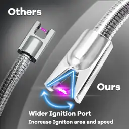4 Pack Rechargeable Arc Lighters,… — Photo 2