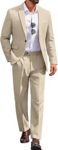 COOFANDY Men Suits Classic Fit… — Photo 1