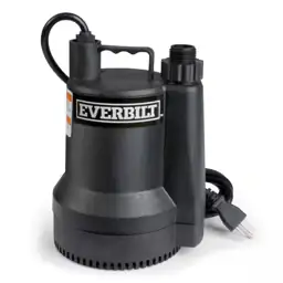Everbilt 1/6 HP Plastic Submersible… — Photo 1
