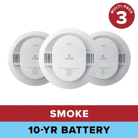 Kidde 10-Year Battery Powered Smoke… — Photo 1