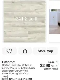 Lifeproof Chiffon Lace Oak 22… — Photo 3