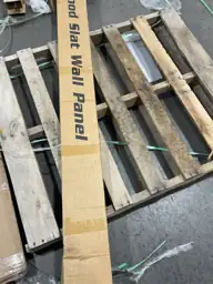 Walnut Slat Solid Wood Wall… — Photo 3