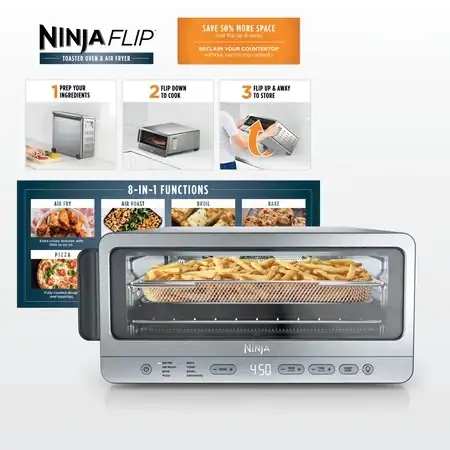 Ninja Flip Toaster Oven &… — Photo 1