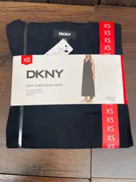 DKNY Linen Blend Dress — Photo 1