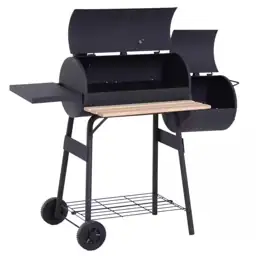 48 in. Steel Portable Charcoal… — Photo 2