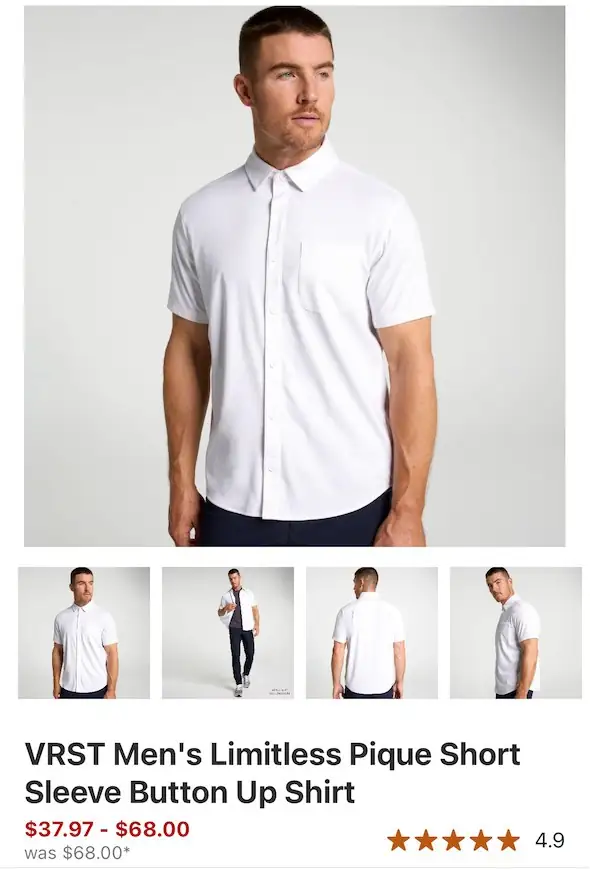 Wrst short sleeve button up — Photo 1