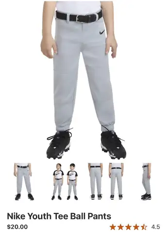 Nike tee ball pants — Photo 1
