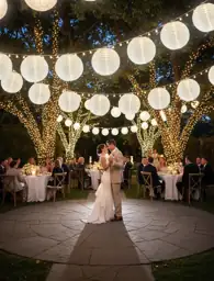 Lantern String Lights, 27.5ft, White… — Photo 2