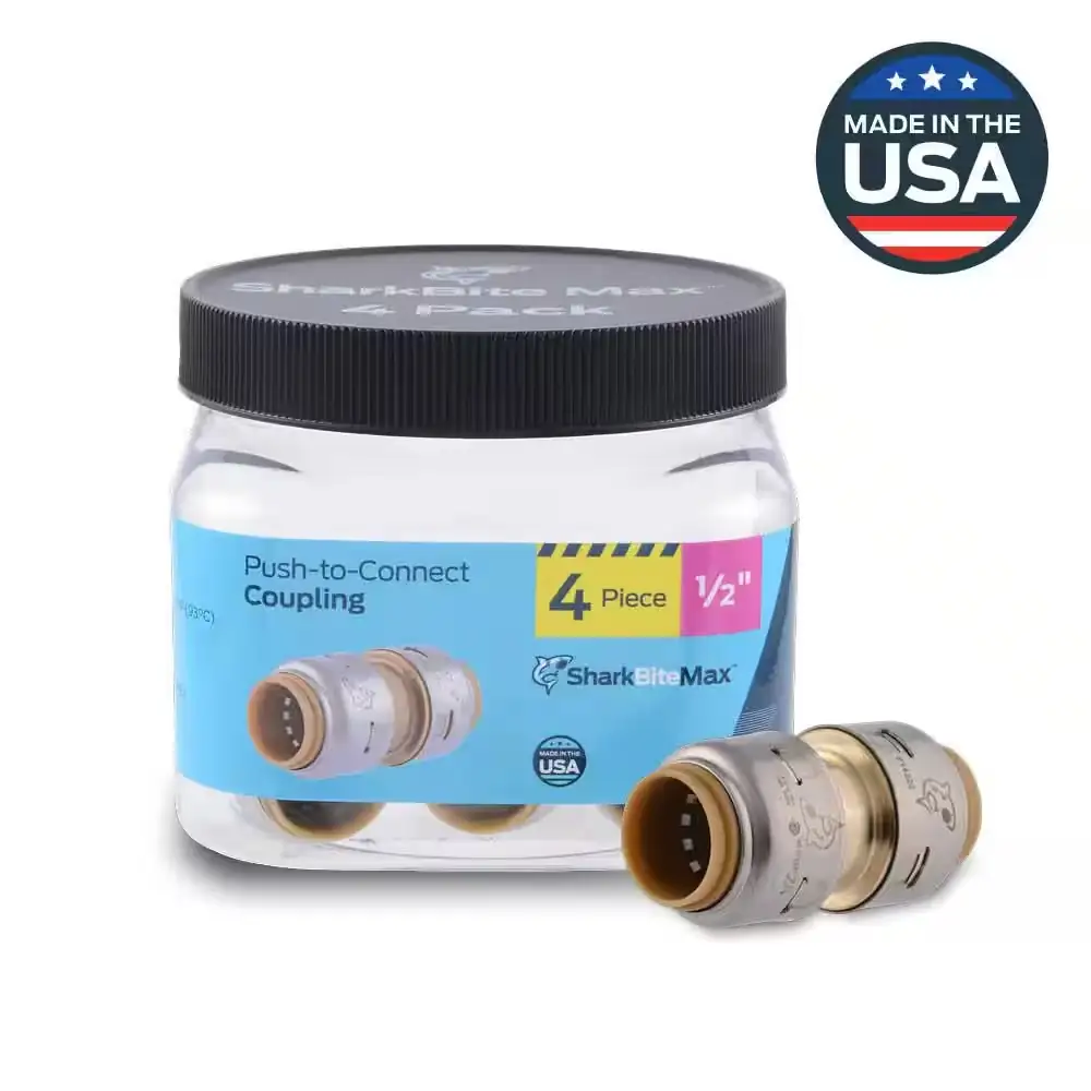 Max 1/2 in. Push-to-Connect Brass… — Photo 1