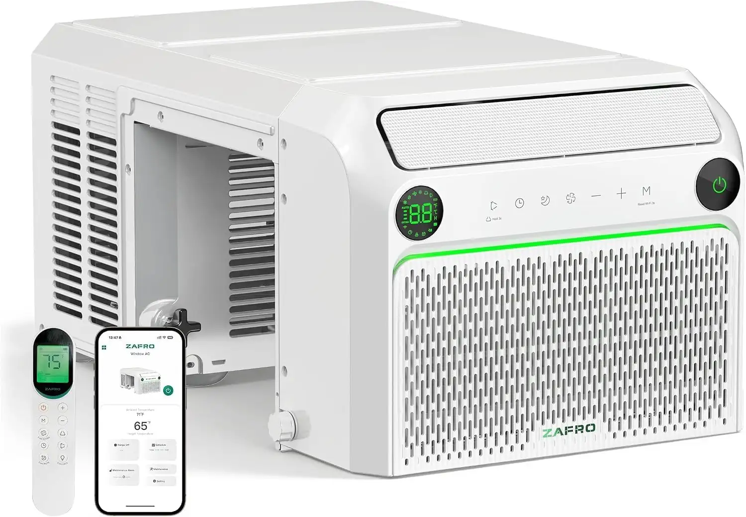 ZAFRO U-Shaped Inverter Window AC,… — Photo 1