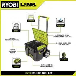RYOBI LINK Rolling Tool Box — Photo 2
