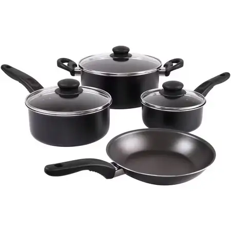 Mainstays 7-Piece Nonstick Aluminum Cookware… — Photo 1