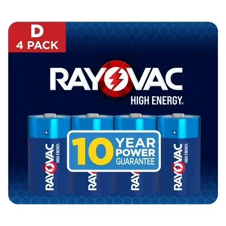 Rayovac High Energy D Batteries… — Photo 1