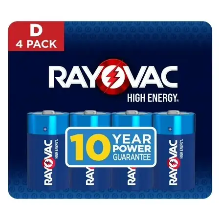 Rayovac High Energy D Batteries… — Photo 1